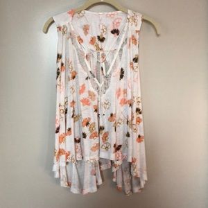 Free people floral tank